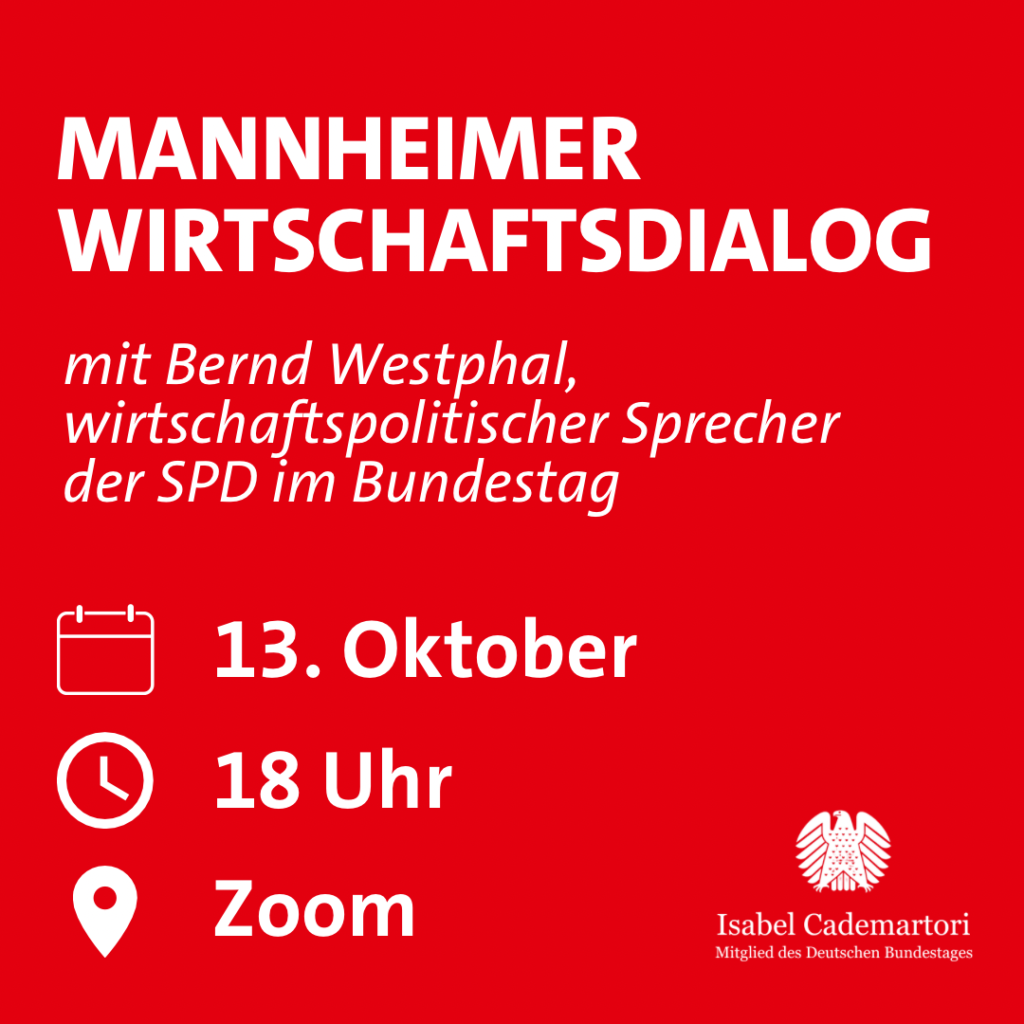 Mannheimer Wirtschaftsdialog mit Bernd Westphal